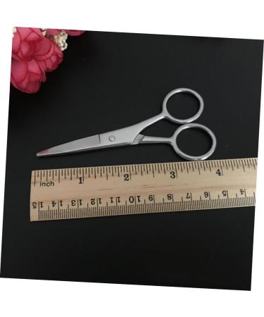 Angoily 6 Pcs Barber Shaving Tools Set | Mustache Scissors & Stainless Steel Manual Razor for Men - International Shipping - Buy Online on GoSupps.com