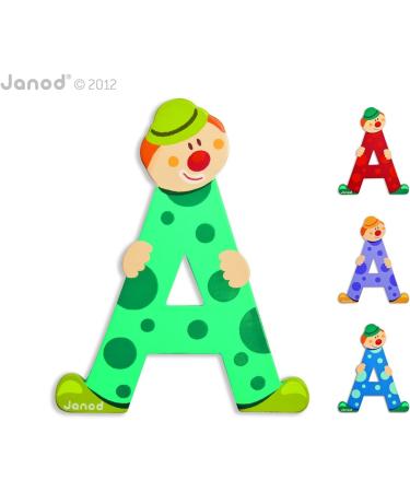 Buy Janod Letter Clown A - Fun Educational Toy for Kids | International Shipping Available - Buy Online on GoSupps.com