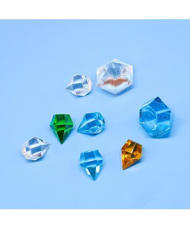 Diamond Gem Silicone Mold - 27 Cavity Clear Silicone Mold for Clay, Resin, Epoxy Crafting Projects - 2PCS Set - Buy Online on GoSupps.com