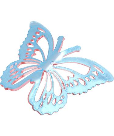 HEVSTIL 20PCS 3D Rose Gold Butterfly Cupcake Toppers Hollow Arts Butterfly Cupcake Toppers Colorful Cake Decoration for Birthday Party Christmas Wedding Anniversary Cake Decor - Buy Online on GoSupps.com