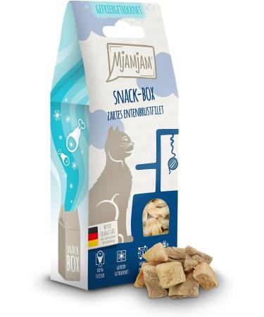 MjAMjAM Snack Box - Tender Duck Breast Fillet 5x40g | Premium Dog Treats | 200g Pack | International Shipping - Buy Online on GoSupps.com