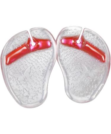 FOMIYES 3pcs Flip-Flops Forefoot Pads | Metatarsal Cushions & Gel Insoles for Women - Pink - Buy Online on GoSupps.com