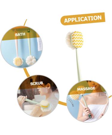 BELLIFFY Bath Brush Cleaning Sponges - Exfoliating Loofah Shower Body Brush for Household Use - Buy Online on GoSupps.com