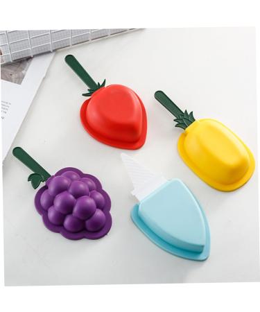 MAGICLULU 2pcs Silicone Molds with Cover De para Gelatinas TPR and Pp Material Mold Fruit Food Molds Silicone Baking Mold Ice Cream Mold Ice Cream Silicone Mold Popsicle Candy Ice Mold M As Shown - Buy Online on GoSupps.com