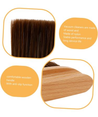 POPETPOP Neck Brush Freestanding Neck Duster Salon Haircut Bristles Neck Duster Brush Broken Hair Remove Brush Hair Cut Brush Hair Cutting Kits Barber Brush Beech Hair Products Soft Fur 12X11X2CM As Shown - Buy Online on GoSupps.com