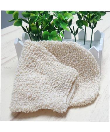 TOSSPER Bath Hemp Gloves - Exfoliating Shower Mittens for Spa-like Skin Care | International Shipping - Buy Online on GoSupps.com