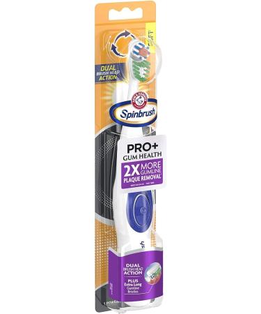 Buy Arm & Hammer Spinbrush Battery Powered Toothbrush - Truly Radiant Soft Bristles - 2 Pack - International Shipping Available - Buy Online on GoSupps.com
