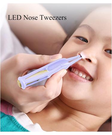 LED Ear Wax Removal Tool USB Earwax Remover Baby Nasal Booger Tweezers Ear Cleaner Pen for Adults Kids Ear Picks Digger Set w/Carry Box (Purple) - Buy Online on GoSupps.com