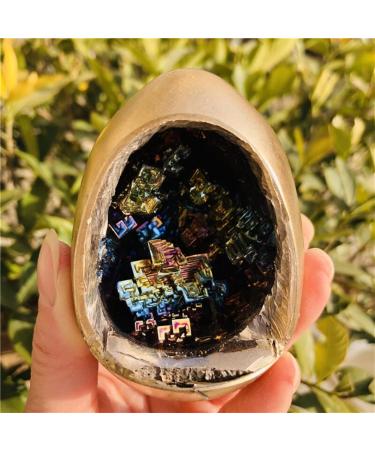1pc Natural Colored Bismuth Ore Pyramid Collection s