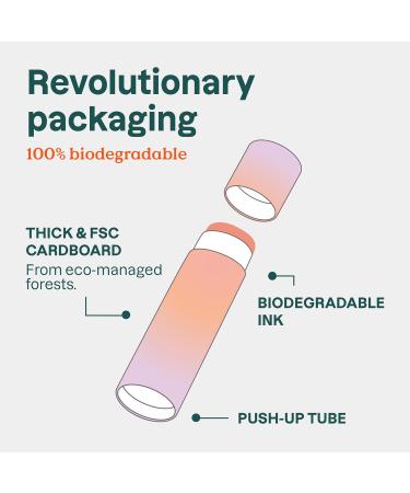 ATTITUDE Plastic-free Lip Balm with Sun Protection SPF 15 EWG Verified Plant- and Mineral-Based Ingredients Vegan Coconut 8.5 g - Buy Online on GoSupps.com