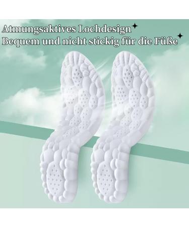 Maxee Orthopedic Insoles for Men & Women - 3 Pairs Arch Support Heel Spur Relief Comfortable Sports Shoe Inserts Breathable Hiking & Running Insoles (Size 37-38 Black) - Buy Online on GoSupps.com