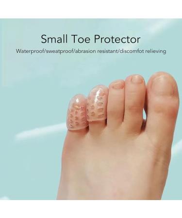 30PCS Gel Toe Protectors - Anti-Friction Transparent Sleeves for Ingrown Toenails Corns & Calluses - Ultra Thin Breathable Covers for Men & Women - Buy Online on GoSupps.com