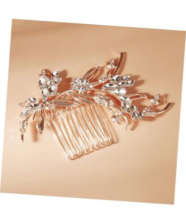 Mikinona Bridal Comb Wedding Hair Comb Bride Hair Comb Rhinestone Hair Comb Crystal Hair Comb Bridesmaid Hair Comb Wedding Hair Accessory Bridal Hair Comb - Buy Online on GoSupps.com