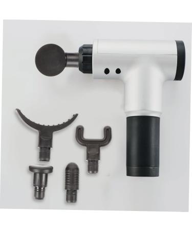 Unomor 5-Piece Massage Head Set - Deep Tissue Fascia Attachments for Electrical Muscle Massage Devices - Replaceable Fitness Salon Tools - Buy Online on GoSupps.com