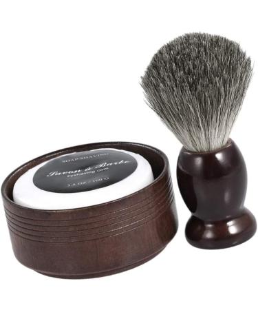 Frcolor Men's Hair Shaving Brush Set - Wooden Cup Bowl Soap Razor Accessories | Premium Shaving Kit for Barber & Home Use - Buy Online on GoSupps.com