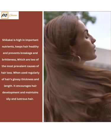 100% Pure Shikakai Powder for Hair Care | Natural Hair Cleanser & Conditioner - 100 GMS / 0.22 LBS | International Shipping Available - Buy Online on GoSupps.com