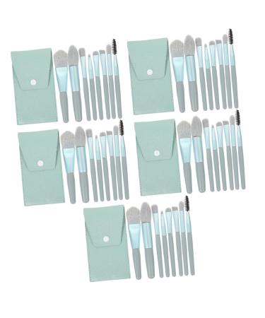 minkissy 5 Sets Travel Makeup Girls Makeup Tool Mini Brush Makeup Brush for Women Supple Makeup Make up Brush Beauty Supply Cosmetic Brush Makeup Utensils Fiber Wool Miss Major