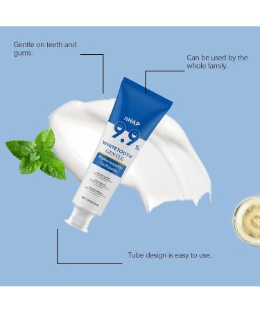 Oral Cleansing Mousse Toothpaste - Gentle Stain/Tartar Removal Long-Lasting Fresh Breath Helps Reduce Smoking Urge(2PCS) - Buy Online on GoSupps.com