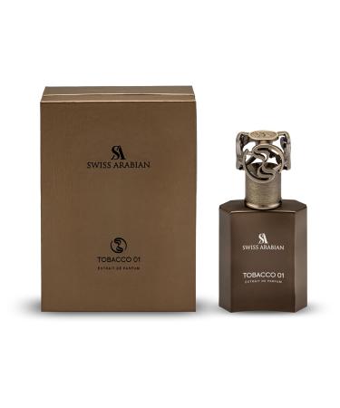 Swiss Arabian Tobacco 01 - Arabian Perfume for Men and Women - Extrait de Parfum - Long Lasting Perfume - Travel Perfume - Unisex Fragrance - 1.7 oz - Buy Online on GoSupps.com