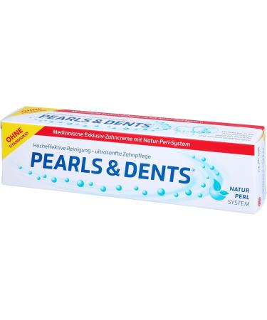Pearls & Dents Toothpaste - Titanium Dioxide Free 100ml | Natural Whitening & Gentle Care - Buy Online on GoSupps.com