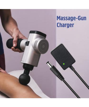 24V/25V Massage Gun Charger Adapter | Deep Tissue Massager Power Cord | AC/DC Charger for Fascia Gun (Not for 12V/16.8V Models) - Buy Online on GoSupps.com