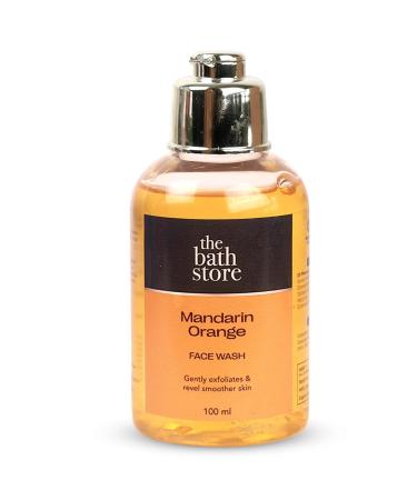 Mandarin Orange Face Wash for Women & Men - Cleanser for Face | Face Wash for Oily Skin & Dry Skin | Tan Removal Face Wash for Glowing Skin | Face Wash for Acne Prone Skin -100mL (3.38 Oz)