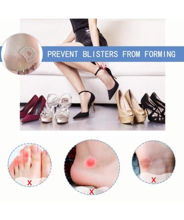 Callus Remover Gel Toe Pads - Self Adhesive Horseshoe-shaped Stickers for High Heel Shoes - Foot Pain Relief and Care - Buy Online on GoSupps.com