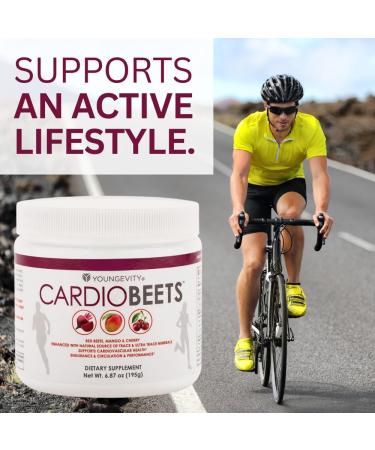 Buy Youngevity CardioBeets (195 g) - Boost Heart Health & Energy | International Shipping Available - Buy Online on GoSupps.com