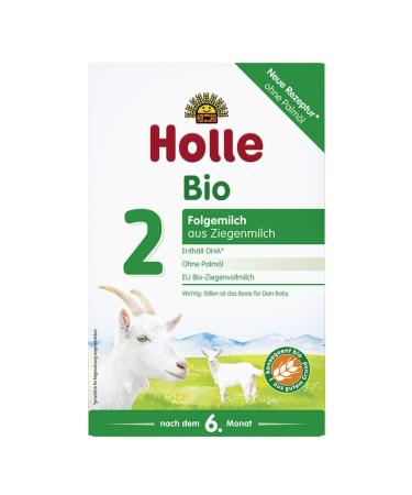 Holle - Organic follow-on milk 2 made from goat's milk - 0.4 kg - pack of 6