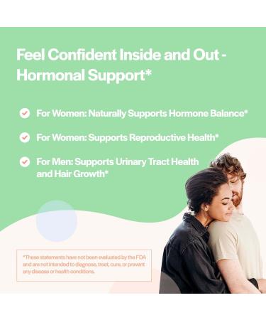 3-in-1 Zinc Picolinate, Magnesium Glycinate, and Vitamin B6 + Saw Palmetto Supplement for Women | Hormone Balance, Fertility Health, Immune Support | 30 & 100 Day Supply - Buy Online on GoSupps.com