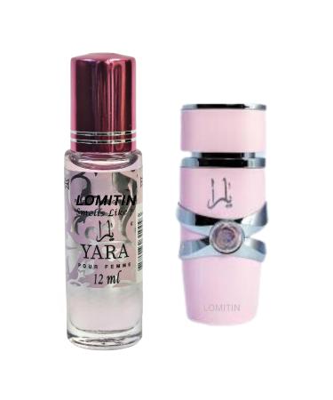 Fragrance Perfume Oils Yara Pour Femme Parfum Roll On Body Oil for Women (12ml) (Pack of 2) - Buy Online on GoSupps.com