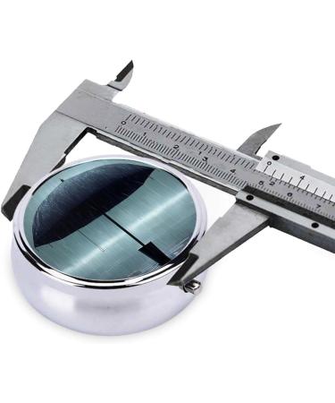 Black Umbrella Round Pill Box - 3 Compartment Travel Organizer for Medications | Portable & Stylish - Buy Online on GoSupps.com