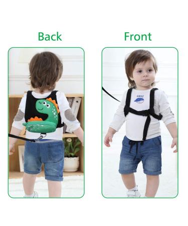 Accmor Dinosaur Toddler Harness Leash with Baby Anti Lost Wrist Link - Child Safety Tether for Boys Outdoor Activities - Buy Online on GoSupps.com