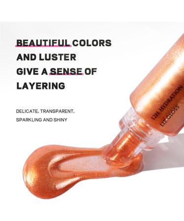 Lip Tint 10g Plumping Moisturizing Lipstick Mirror Effect Gloss - For Women and Girls Makeup and Beauty Daily Use Evening Party Travel - Buy Online on GoSupps.com