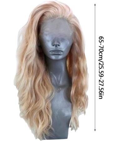 Hair Washing Caps for Adults Hair Ladies Wig Fancy Dress Party Cosplay Hairpieces Curly Wavy Blonde Wig V Show Store Hair Gold One Size - Buy Online on GoSupps.com