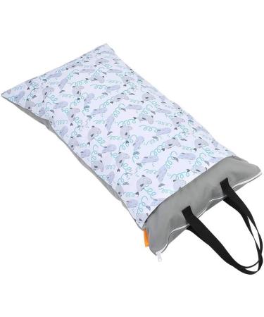 Garosa Waterproof Diaper Bag for Newborns - Large Capacity Hanging Wet Dry Cloth Baby Inserts Nappy Laundry Storage Bag (#4) - Buy Online on GoSupps.com