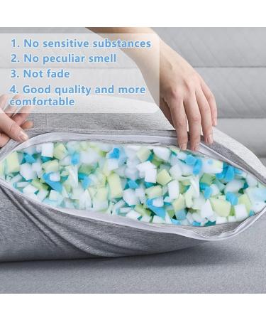 250g Premium Memory Foam Refill for Bean Bag Chair, Pillow, Dog Beds, Crafts & More - Buy Online on GoSupps.com