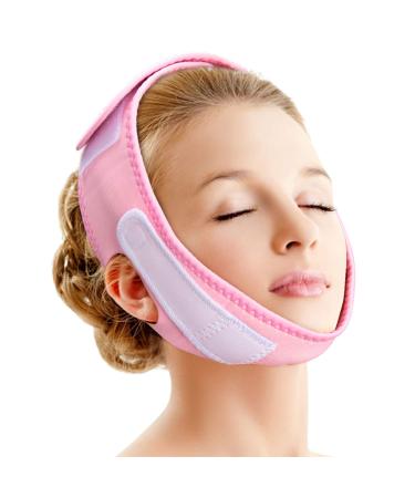 Noverlife Facial Lifting Slimming Belt V-Line Kinn Wange Lift Up Band for Women Double Chin Care Weight Loss V Face Anti Folding Bandage Elastic Correction Belt