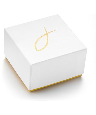 Fish Children's Christening Gift - Real Silver 925 Baby Spoon with Amber | Eco-Friendly Packaging for Birth Celebrations - Buy Online on GoSupps.com