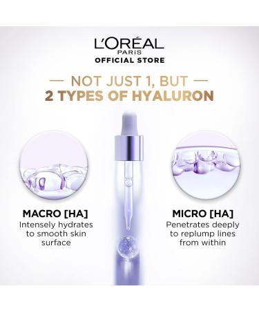 L'Or al Hyaluron Expert Replumping Serum - 15 ml - Buy Online on GoSupps.com