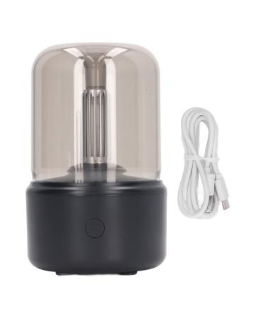 Topiky 120ml aroma diffuser flame air diffuser portable diffuser for essential oils noiseless waterless car-off protection candlelight air humidifier for spa at home yoga