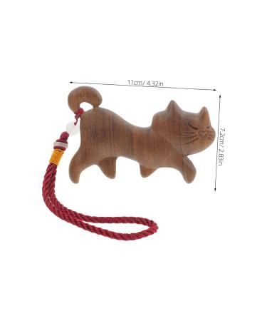 Buy Tovinanna 4-Piece Cat Massage Comb Set - Manual Scalp & Broad Tooth Wooden Combs for Wide Hair - Handheld Grooming Tools - Buy Online on GoSupps.com