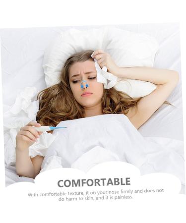 Gleavi 80 Pcs Nose Clip Set for Nasal Correction Foam Nose Plugs & Stopper for Adults & Children Clogged Nose Relief 4 Colors 6.5x4cm - Buy Online on GoSupps.com