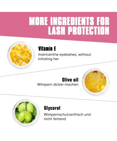 Libeauty Lash Lift Glue Wax - Fast Drying & Waterproof Eyelash Perm & Brow Lamination Balm Faint Fragrance Easy Application (Pink Peach - Buy Online on GoSupps.com