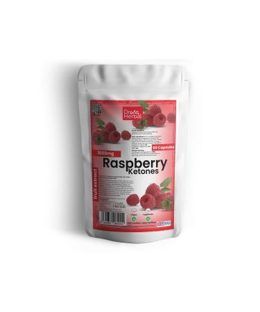 90 x Dr Herbal Raspberry Ketones 1000mg Diet Tablets Weight Loss Enhance Metabolism Detox Cleanse Fat Burner