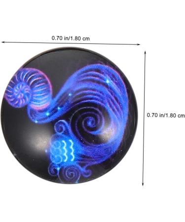 TEHAUX 400 Pcs Time Gem Patch Bracelet Kits Zodiac Beads Cabochons Horoscope Charms Pendants for Necklaces Necklace Beads Earring Keychain DIY Craft Patch Glass Jewelry 3D Round Beads As Shownx4pcs 1.8X1.8cmx4pcs - Buy Online on GoSupps.com