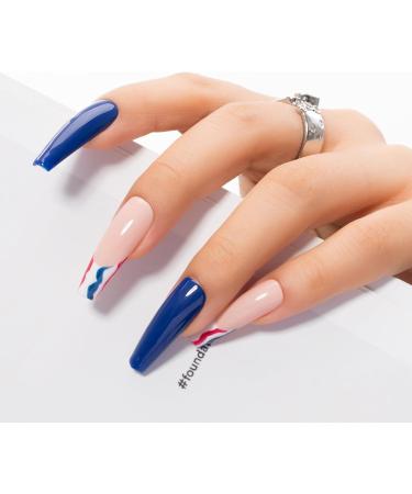 MAYCHAO 15ML Gel Nail Polish 1Pc Night Blue Gel Polish Soak Off UV LED Fall Nail Polish Nail Art Starter Manicure Salon DIY at Home 0.5 OZ - Buy Online on GoSupps.com