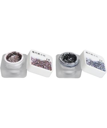 Glitter Nail Gel Mixed Color Glitter Nail Polish Gel Manicure for Beauty Salon - Buy Online on GoSupps.com