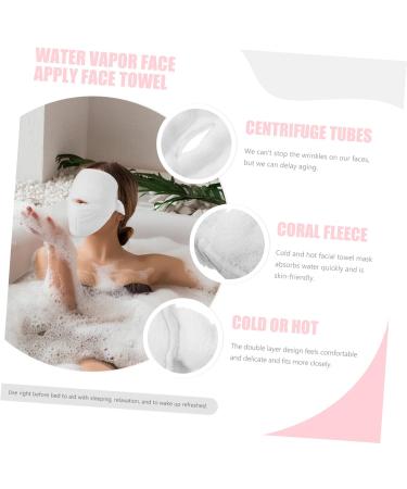 Lot De 2 Compresses Chaudes Et Froides pour Le Visage Serviette pour Masque Facial Serviette De Soin pour Le Visage pour Appliquer Le e Vapeur pour - Buy Online on GoSupps.com