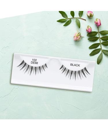 Ardell Natural Lashes False Eyelashes 102 Black Demi - 4 Pack - Buy Online on GoSupps.com